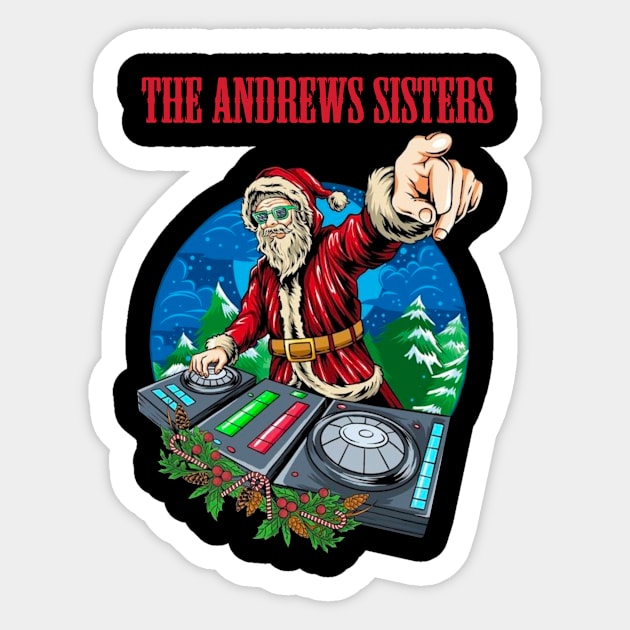 THE ANDREWS SISTERS BAND XMAS Sticker by a.rialrizal